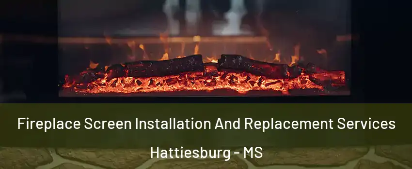  Fireplace Screen Installation And Replacement Services Hattiesburg - MS