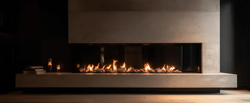 Gas Fireplace Ember Bed Design Services in Hattiesburg, Mississippi