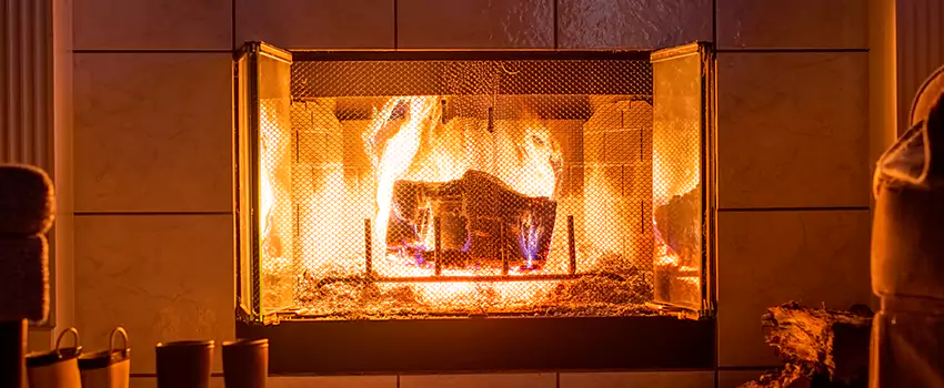 Mendota Hearth Landscape Fireplace Installation in Hattiesburg, Mississippi