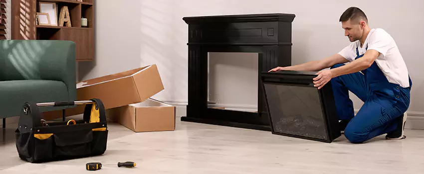 Old Rusted Metal Fireplace Repair And Replacement in Hattiesburg, MS