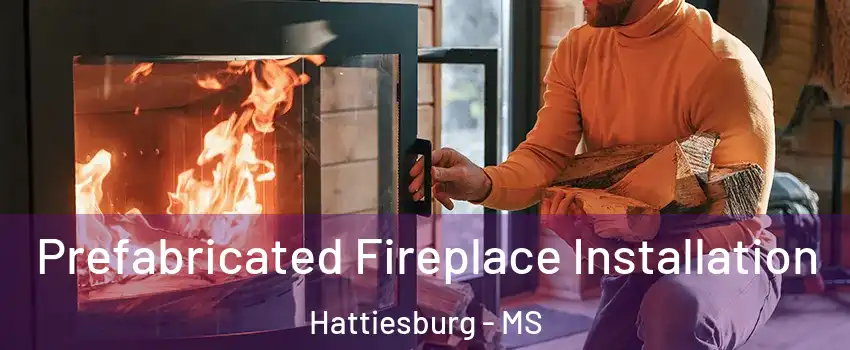  Prefabricated Fireplace Installation Hattiesburg - MS